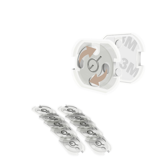 Steckdosensicherung - Transparent - 10 Stück