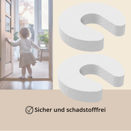 Kindersicherung Klemmschutz-Türstopper-6 Stück