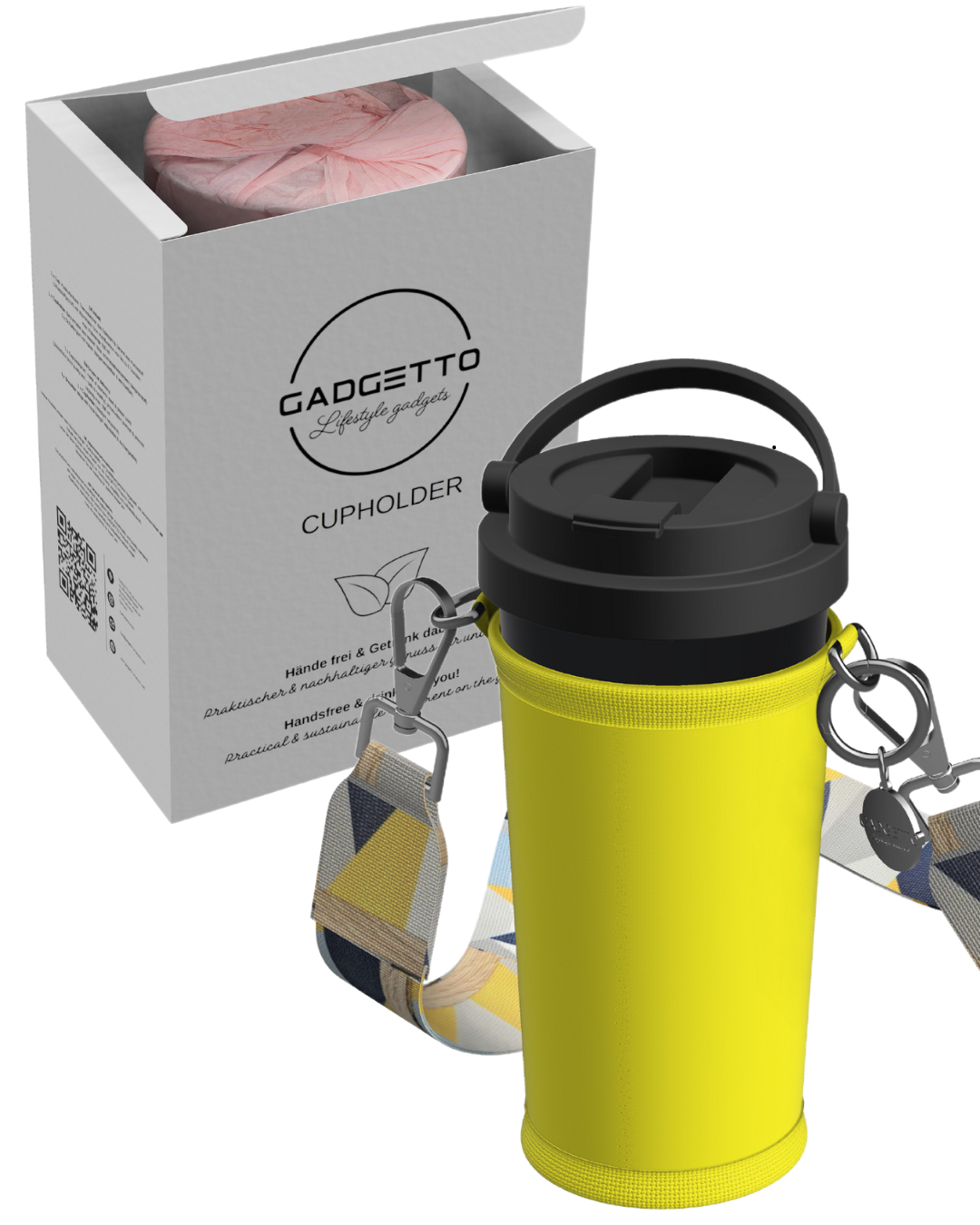 Cupholder Set 3-teilig (inkl. Thermobecher)