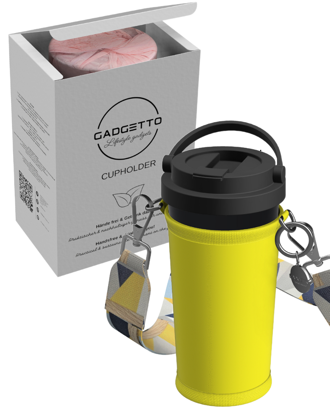 Cupholder Set 3-teilig (inkl. Thermobecher) – GADGETTO Products